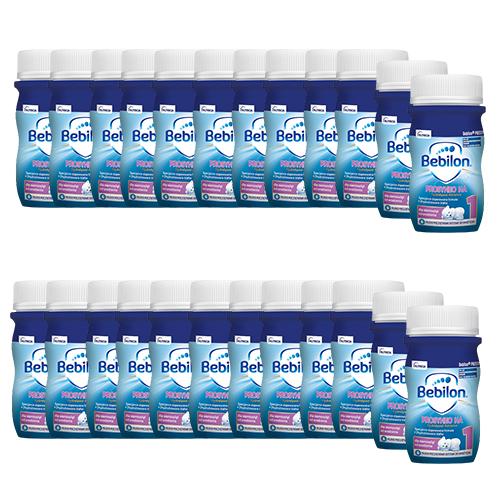 Miniaturka artykułu - Bebilon Prosyneo HA 1 Mleko początkowe w płynie dla niemowląt od urodzenia, 24x 90ml USZKODZONE OPAKOWANIE TEKTUROWE