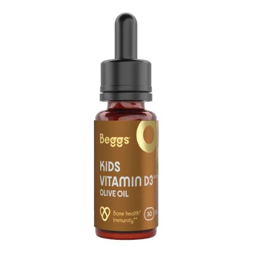 Miniaturka artykułu - Beggs Kids Vitamina D3 400 IU Bio Olive Oil, 30ml