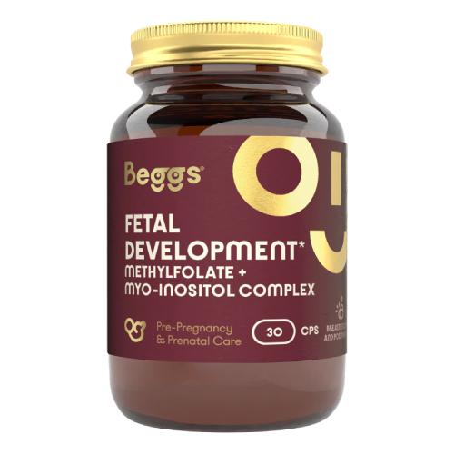 Miniaturka artykułu - Beggs Methylfolate + Myo-inositol Complex, 30 kapsułek