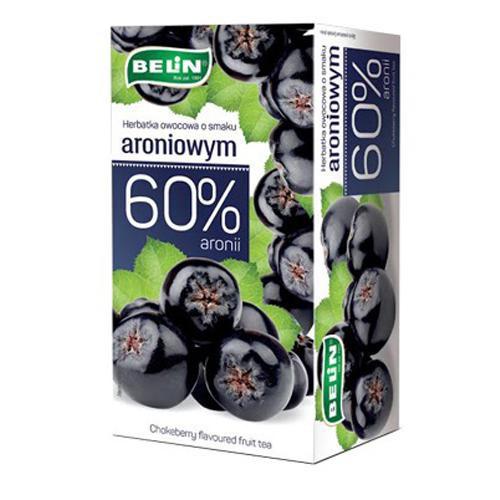 Miniaturka artykułu - Belin Herbatka owocowa aronia, 20 torebek