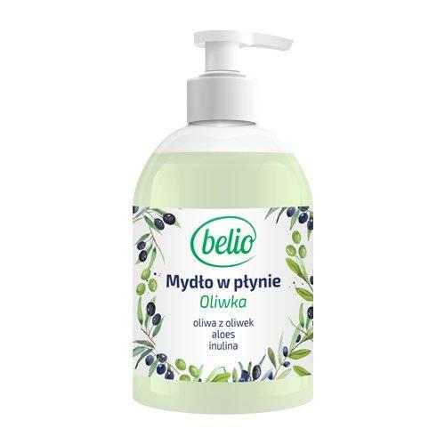 Miniaturka artykułu - Belio Mydło w płynie Oliwka, 300 ml