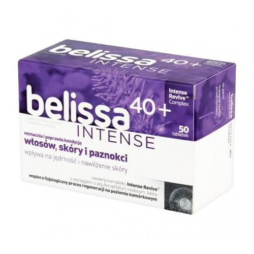 Miniaturka artykułu - BELISSA INTENSE 40+ - 50 tabletek USZKODZONE TEKTUROWE OPAKOWANIE