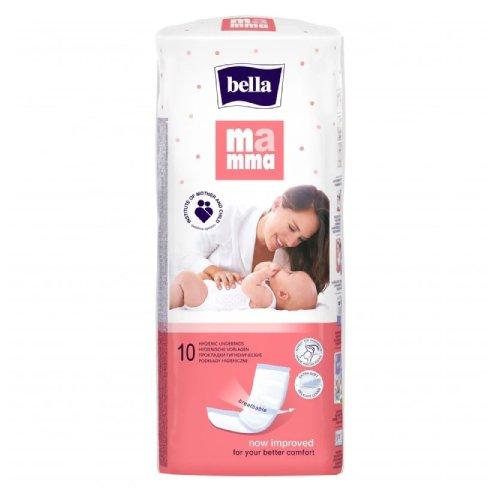 Miniaturka artykułu - BELLA MAMMA podkłady higieniczne - 10 sztuk USZKODZONE OPAKOWANIE FOLIOWE 