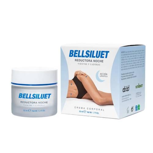 Miniaturka artykułu - Bellsiluet Krem na noc wyszczuplająco- modelujący ciało, 50 ml
