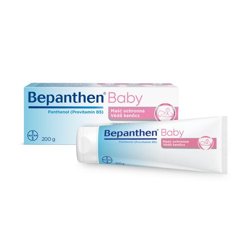 Miniaturka artykułu - Bepanthen Baby Maść ochronna na odparzenia i podrażnione brodawki, 200 g