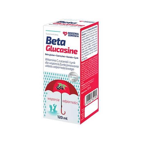 Miniaturka artykułu - BetaGlucasine płyn, 120ml
