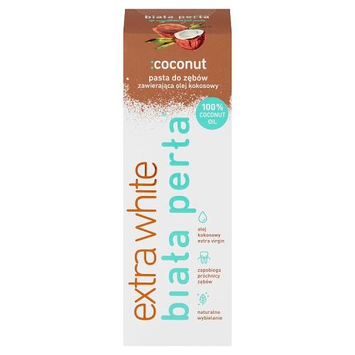 Miniaturka artykułu - BIAŁA PERŁA COCONUT Pasta do zęb&oacute;w, 75ml
