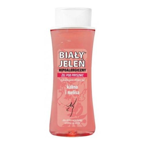 Miniaturka artykułu - BIAŁY JELEŃ Żel pod prysznic z kaliną i melisą - 250 ml (26372)