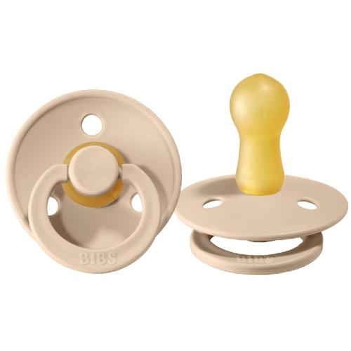 Miniaturka artykułu - BIBS smoczek uspokajający VANILLA rozmiar S - 0m, kauczukowy
