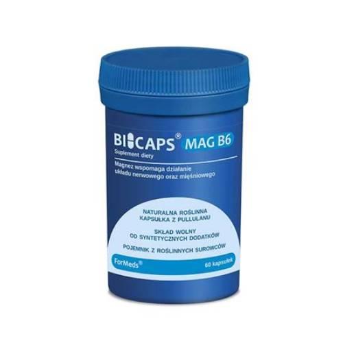 Miniaturka artykułu - BICAPS MAG B6, 60 kaps.