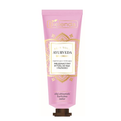 Miniaturka artykułu - BIELENDA AYURVEDA SKIN YOGA Krem do rąk regenerująco-relaksujący, 50ml