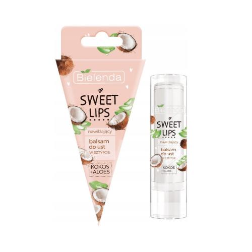 Miniaturka artykułu - BIELENDA Balsam do ust Kokos/Aloes - nawilżająca, 5g
