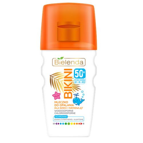 Miniaturka artykułu - BIELENDA BIKINI Mleczko do opalanie dla dzieci i niemowląt SPF50, 150 ml