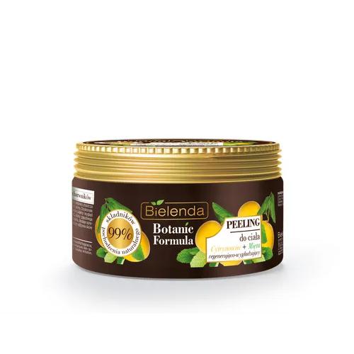 Miniaturka artykułu - BIELENDA Botanic Formula Peeling do ciała Cytrynowiec + Mięta, 350g