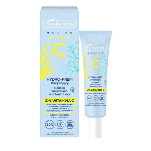 Miniaturka artykułu - BIELENDA Marine Care C Hydro-krem skraplający głęboko nawilżająco-rozświetlający, 50ml