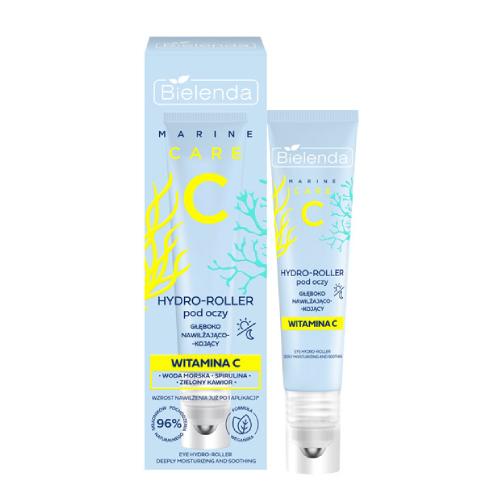 Miniaturka artykułu - BIELENDA Marine Care C Hydro-roller pod oczy głęboko nawilżająco-kojący, 15ml