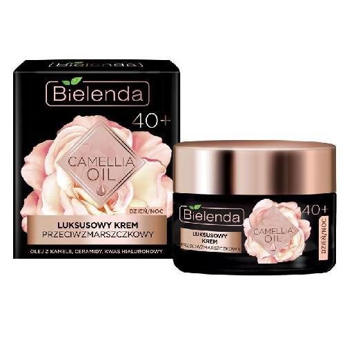 Miniaturka artykułu - Bielenda Camellia Oil 40+ Luksusowy krem przeciwzmarszczkowy dzień/noc, 50ml