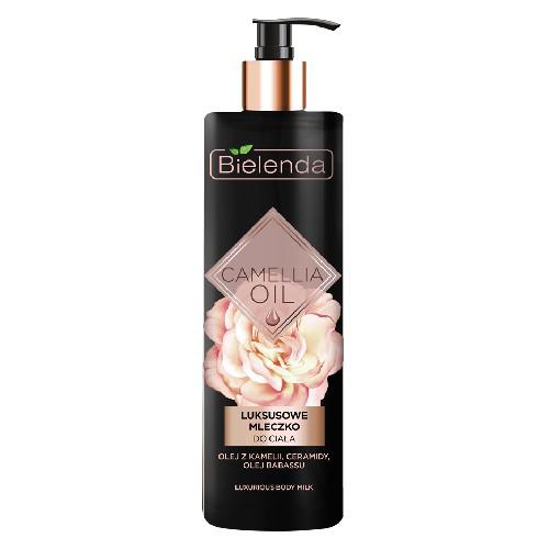 Miniaturka artykułu - Bielenda Camellia Oil Luksusowe mleczko do ciała, 400ml