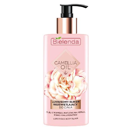 Miniaturka artykułu - Bielenda Camellia Oil Luksusowy eliksir rozświetlający do ciała, 150ml