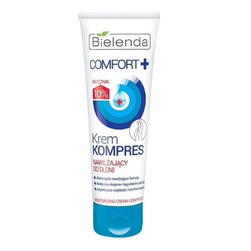 Miniaturka artykułu - BIELENDA COMFORT Krem-kompres nawilżający 10% mocznik, 75ml