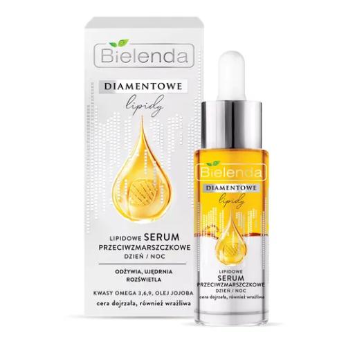 Miniaturka artykułu - BIELENDA Diamentowe Lipidy Lipidowe serum przeciwzmarszczkowe dzień/ noc, 30ml