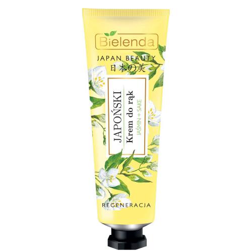 Miniaturka artykułu - BIELENDA JAPAN BEAUTY Japoński krem do rąk Jaśmin i Sake, 50ml