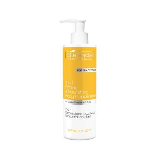 Miniaturka artykułu - BIELENDA PROFESSIONAL Mango Boost 2w1 Ujędrniająco-odżywczy koncentrat do ciała, 450ml
