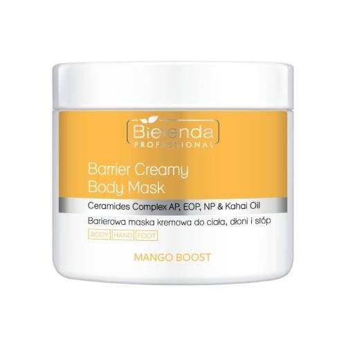 Miniaturka artykułu - BIELENDA PROFESSIONAL Mango Boost Barierowa maska kremowa do ciała, dłoni i st&oacute;p, 600g