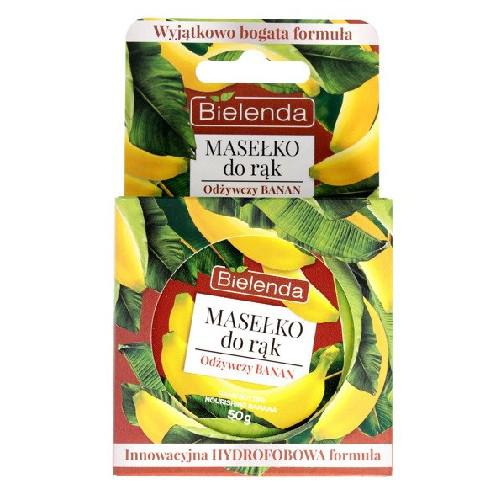Miniaturka artykułu - BIELENDA Masełko do rąk Odżywczy Banan, 50g