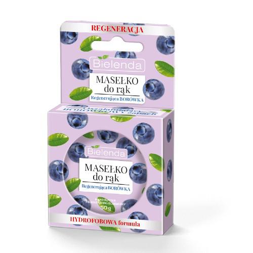 Miniaturka artykułu - BIELENDA Masełko do rąk regenerujące - bor&oacute;wka, 50g