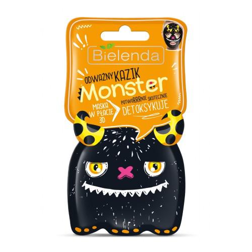 Miniaturka artykułu - BIELENDA MONSTER ODWAŻNY KAZIK Maska w płacie 3D, 1 sztuka