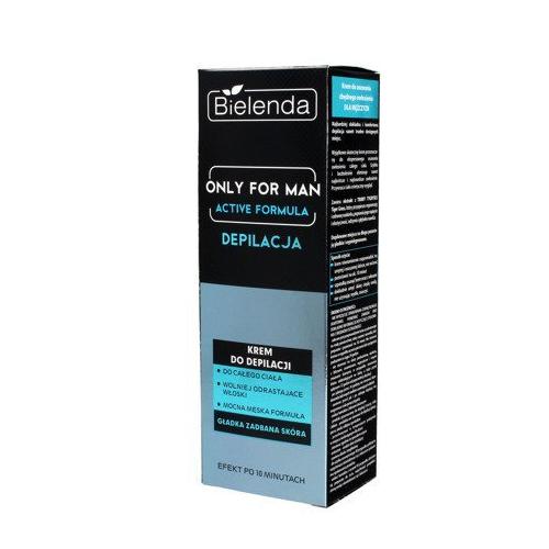 Miniaturka artykułu - BIELENDA Only for Man Krem do depilacji Active Formula, 100ml
