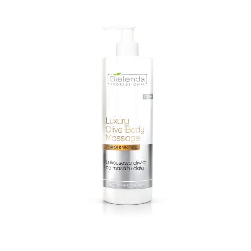 Miniaturka artykułu - BIELENDA PROFESSIONAL Luksusowa oliwka do masażu ciała, 500ml