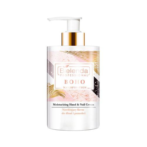 Miniaturka artykułu - BIELENDA Professional Nailspiration Boho Nawilżający krem do rąk i paznokci, 300ml