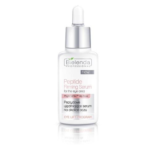 Miniaturka artykułu - BIELENDA PROFESSIONAL Peptydowe serum ujędrniające na okolice oczu, 30ml
