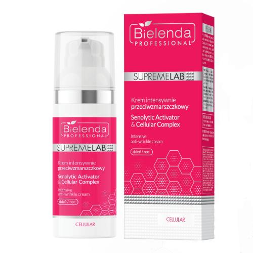 Miniaturka artykułu - Bielenda Professional Supremelab Senolytic Activator & Cellular Complex Krem intensywnie przeciwzmarszczkowy, 50 ml