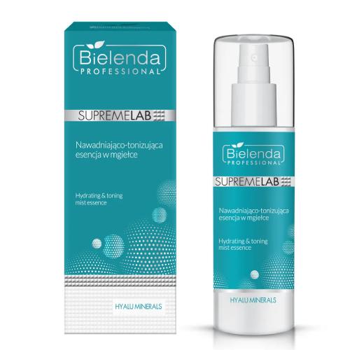 Miniaturka artykułu - BIELENDA PROFESSIONAL Supremelab Nawadniająco-tonizująca esencja w mgiełce, 150 ml