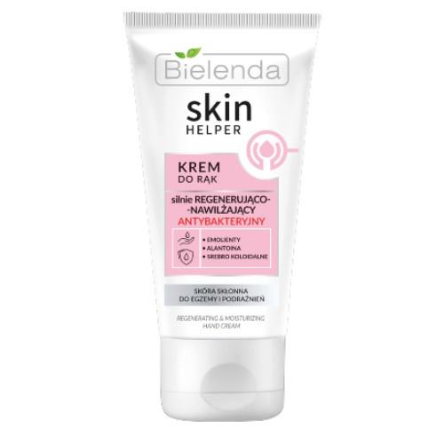 Miniaturka artykułu - BIELENDA SKIN HELPER Krem do rąk regenerująco - nawilżający antybakteryjny, 75ml