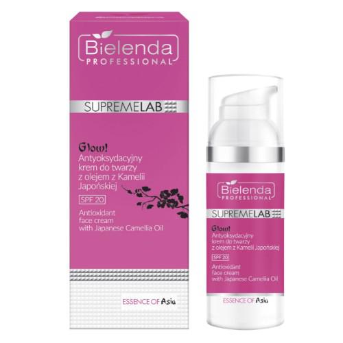 Miniaturka artykułu - BIELENDA SUPREMELAB Antyoksydacyjny krem do twarzy SPF20, 50ml