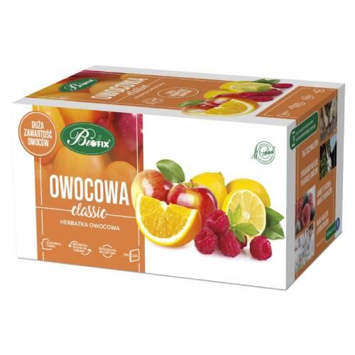 Miniaturka artykułu - BiFix Classic Herbata Owocowa, 20x2,5g