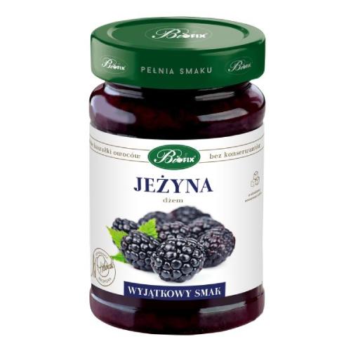 Miniaturka artykułu - BiFix Dżem Jeżyna o obniżonej zawartości cukru, 290 g