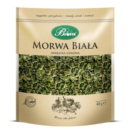 Miniaturka artykułu - BiFix Morwa biała Herbatka ziołowa, 40g