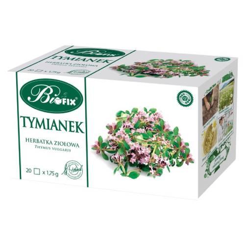Miniaturka artykułu - BiFix Herbata ziołowa Tymianek, 20x1,75g