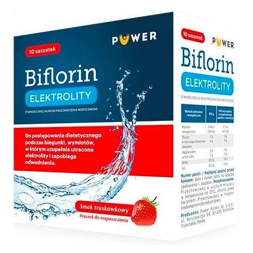 Miniaturka artykułu - Biflorin Elektrolity - 10 saszetek