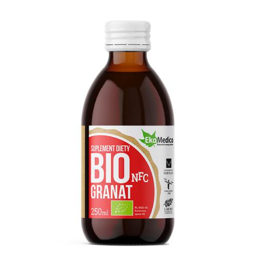 Miniaturka artykułu - EkaMedica BIO Granat, 250 ml
