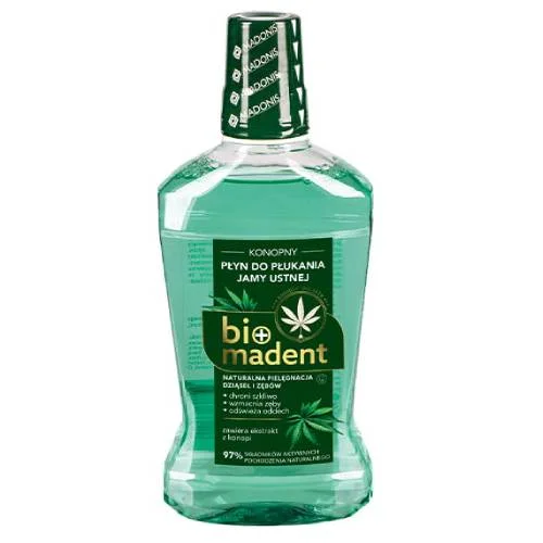 Miniaturka artykułu - BIO MADENT Płyn do płukania jamy ustnej, 500ml