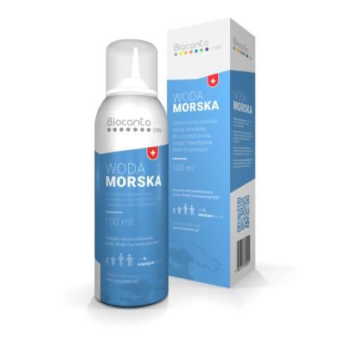 Miniaturka artykułu - BIOCANTO CARE Woda morska do nosa, 100ml