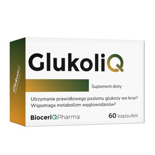 Miniaturka artykułu - BioceriQ Pharma GlukoliQ, 60 kaps.