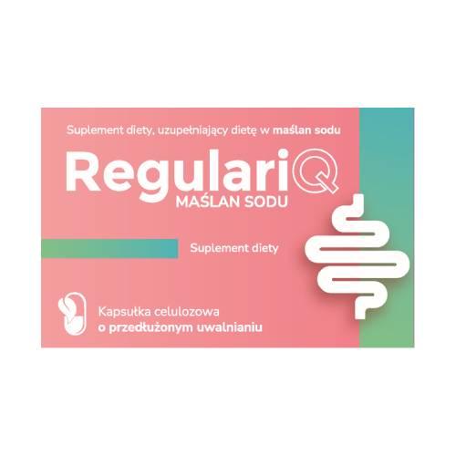 Miniaturka artykułu - BioceriQ Pharma RegulariQ Maślan sodu, 30 kaps.
