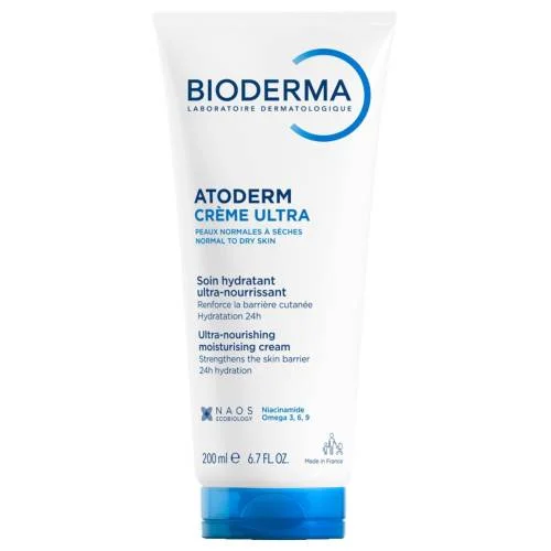 Miniaturka artykułu - BIODERMA Atoderm Creme Ultra krem, 200ml